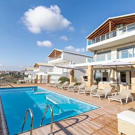 Nefeli & Dina Villas By Diomedes Group ネア・ムダニア エクステリア 写真