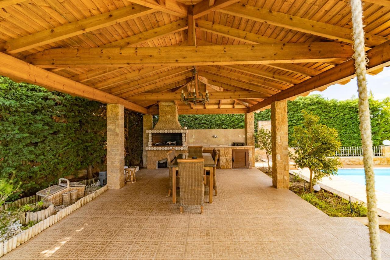 Nefeli & Dina Villas By Diomedes Group ネア・ムダニア エクステリア 写真
