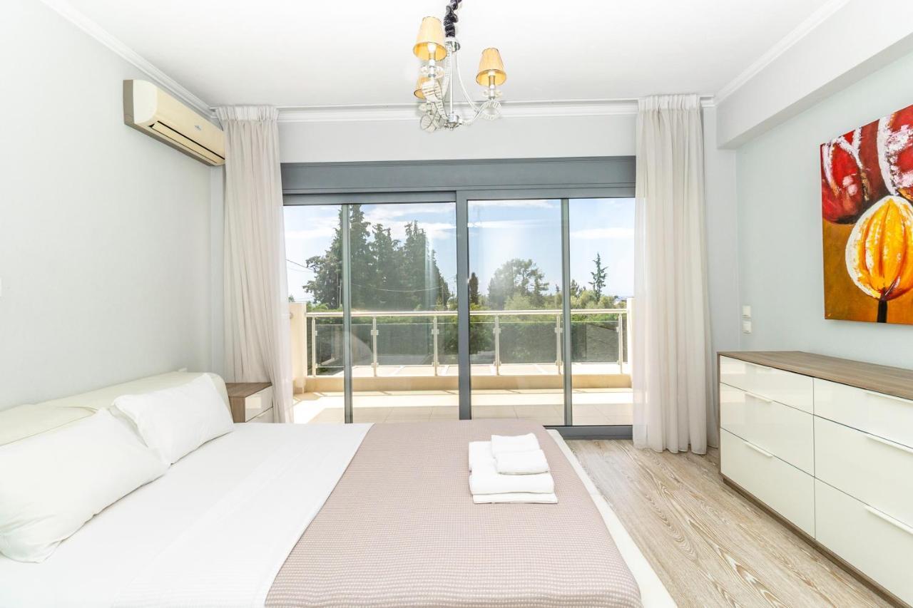 Nefeli & Dina Villas By Diomedes Group ネア・ムダニア エクステリア 写真
