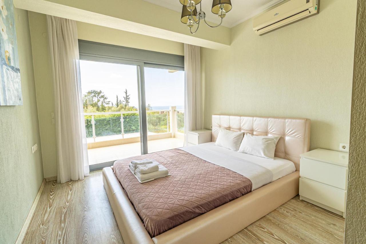 Nefeli & Dina Villas By Diomedes Group ネア・ムダニア エクステリア 写真